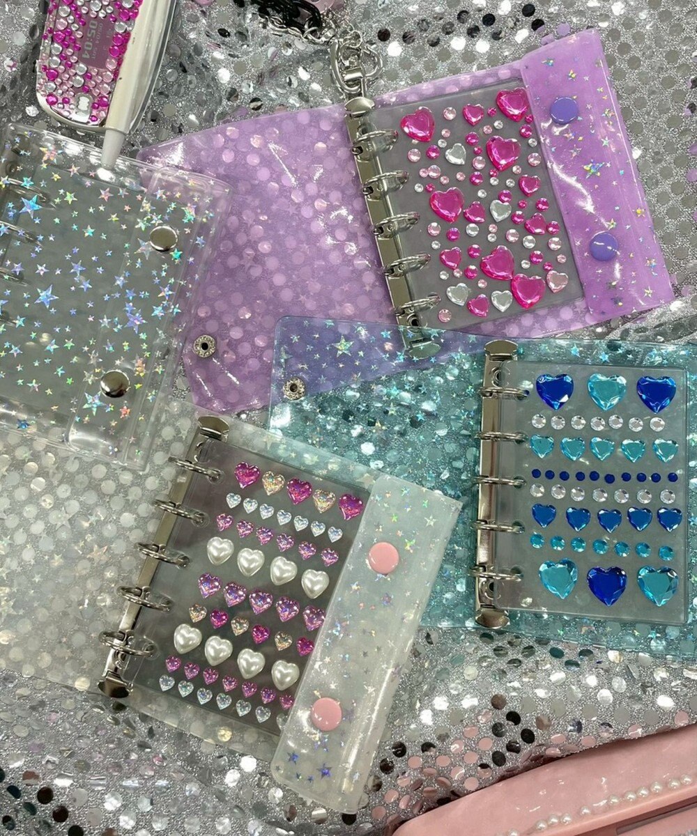 WEGO 星柄シールバインダー 