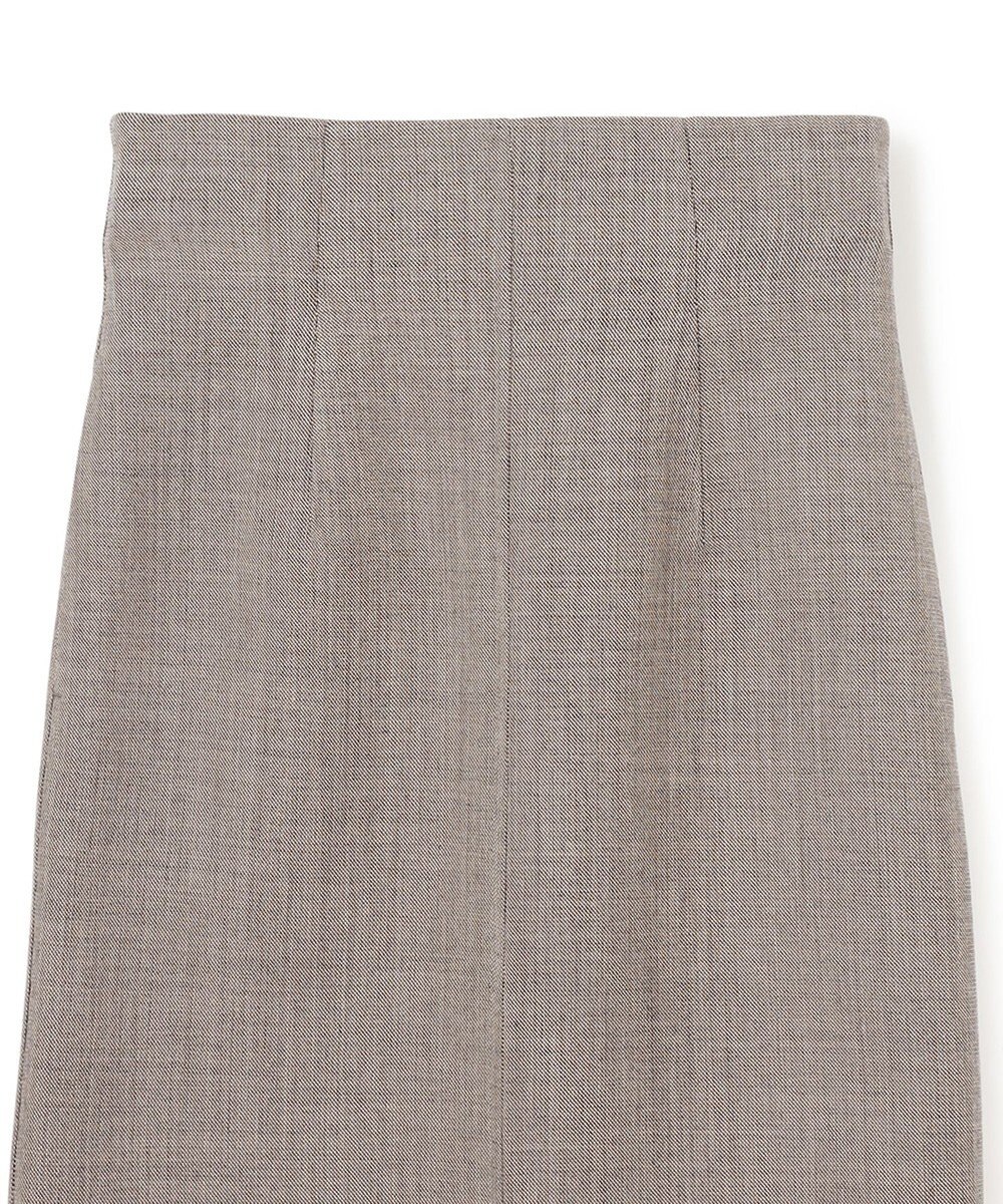 BEIGE， GRANET / ウールリバーIラインスカート 