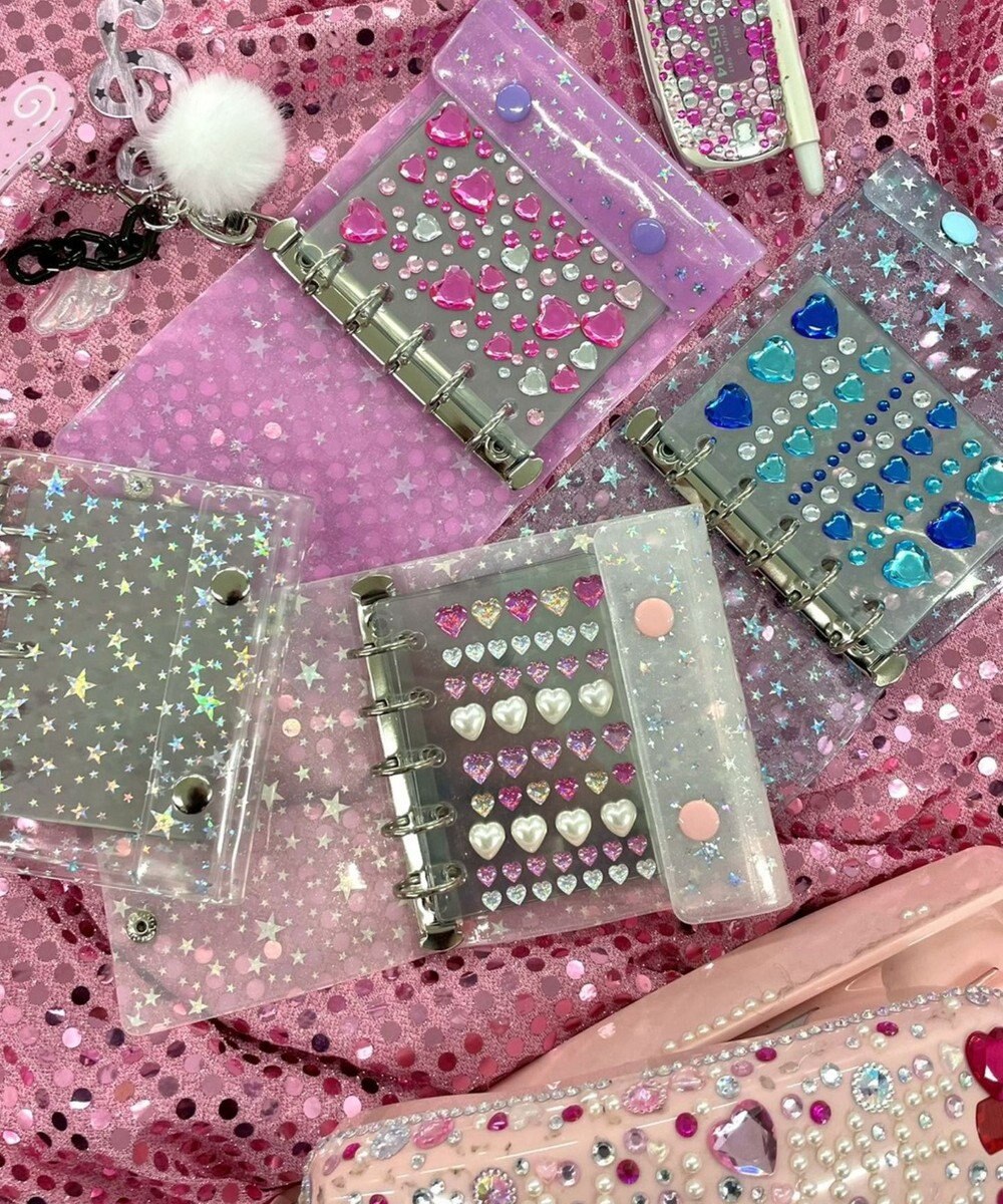 WEGO 星柄シールバインダー 