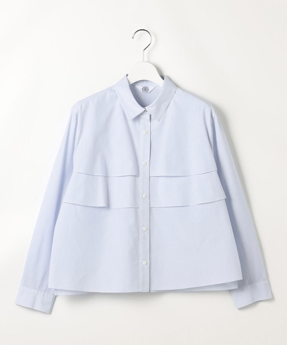 J.PRESS LADIES 【WEB限定カラーあり】COTTON TEX ブラウス 