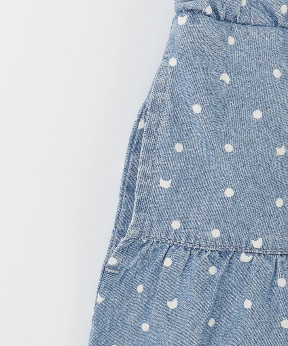 ANY KIDS 総柄フリル キュロット 