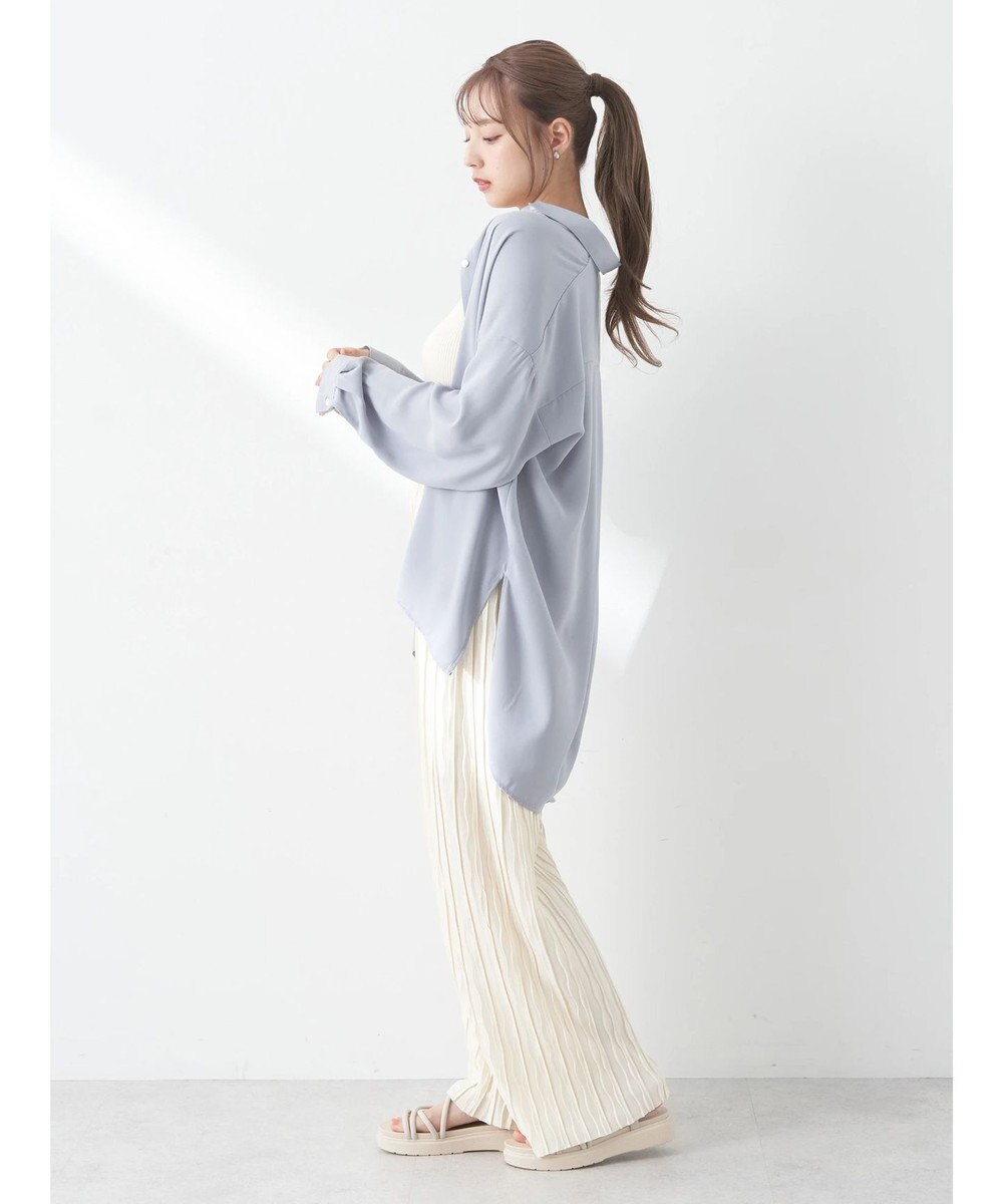 earth music&ecology リラックスセルフカットパンツ（Ｉｖｏｒｙ） 