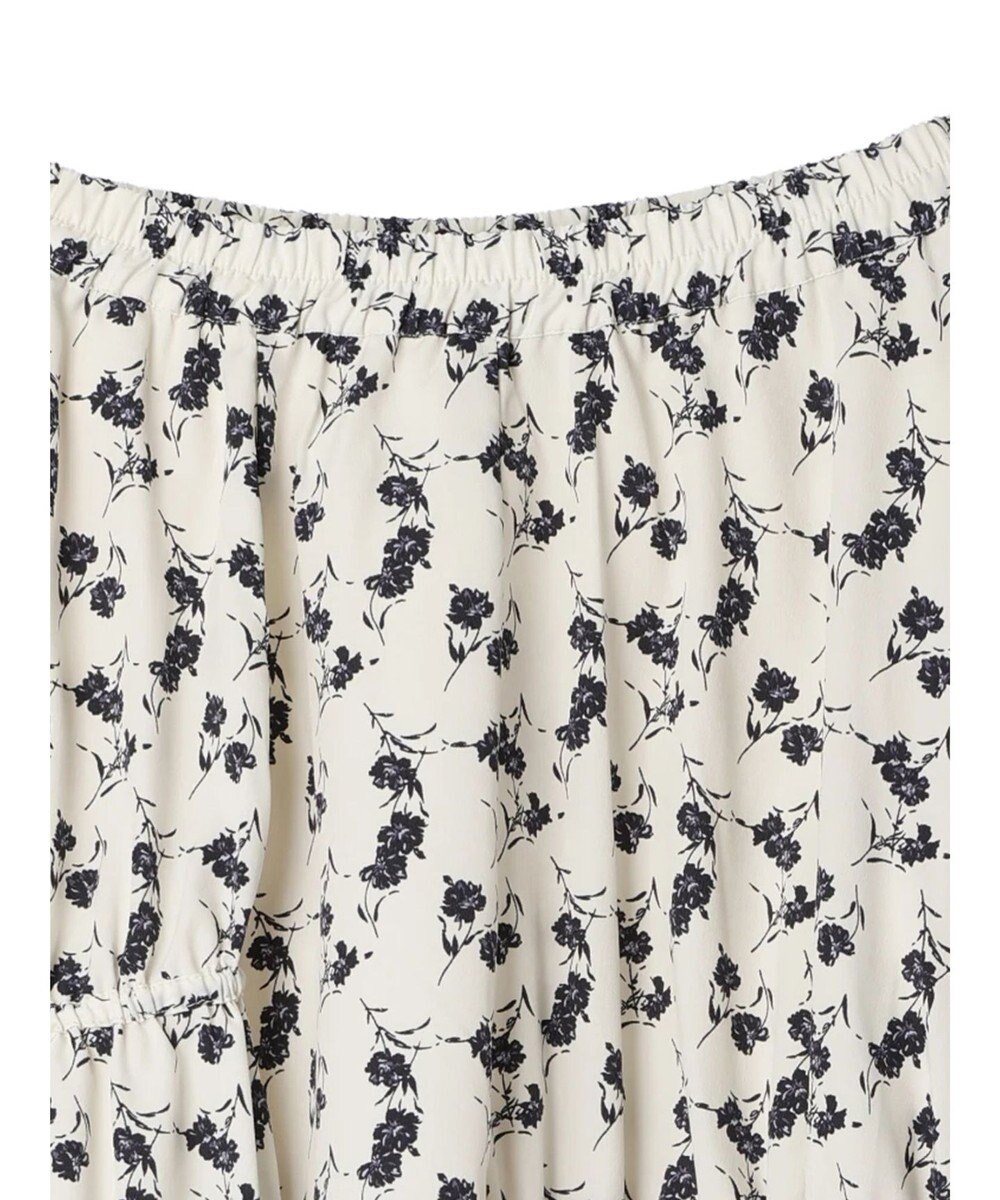 earth music&ecology ドロストギャザーフレアスカート 