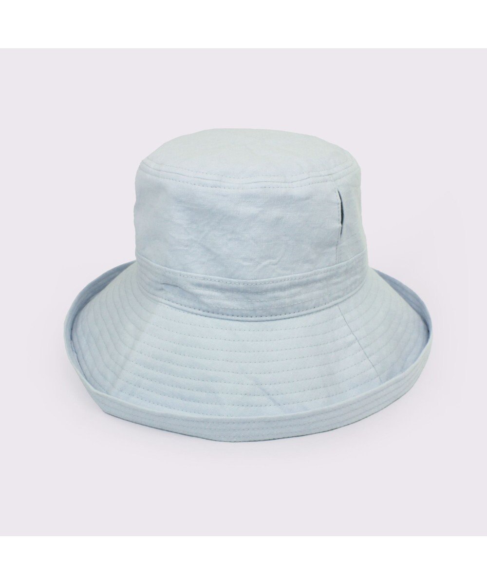 ATRENA 体感-10℃コカゲル リネンエッジアップハット 