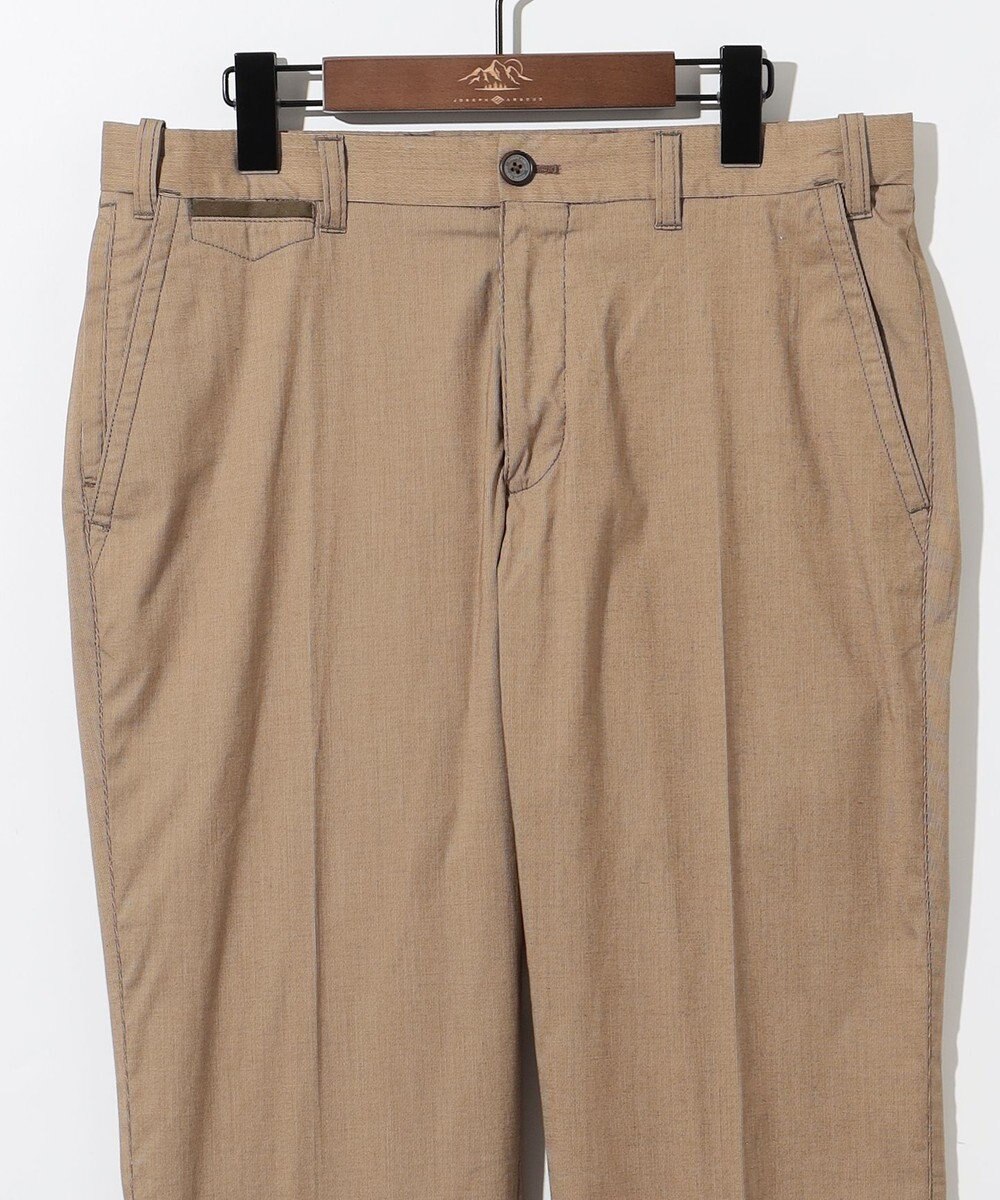 JOSEPH ABBOUD 【キングサイズ・ウエストも伸びる!/ストレッチ/軽量/Eco撥水】マイクロピケストレッチ パンツ 