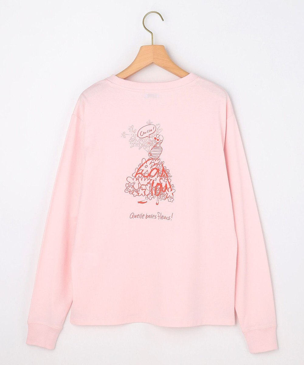 組曲 L 【先行予約・Flower Collection】プリントロングTシャツ 