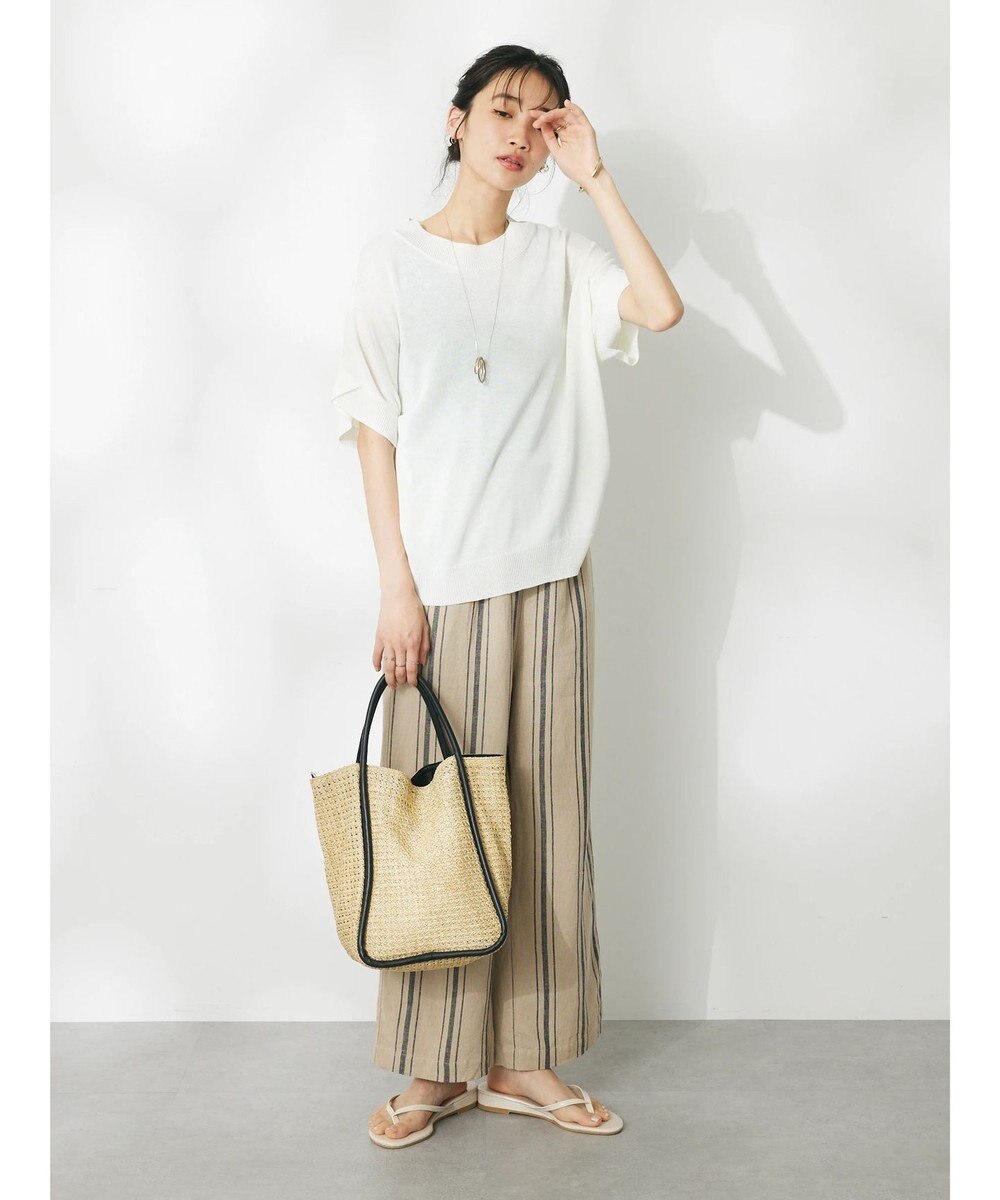 CRAFT STANDARD BOUTIQUE 【洗える】チューリップスリーブプルオーバー 