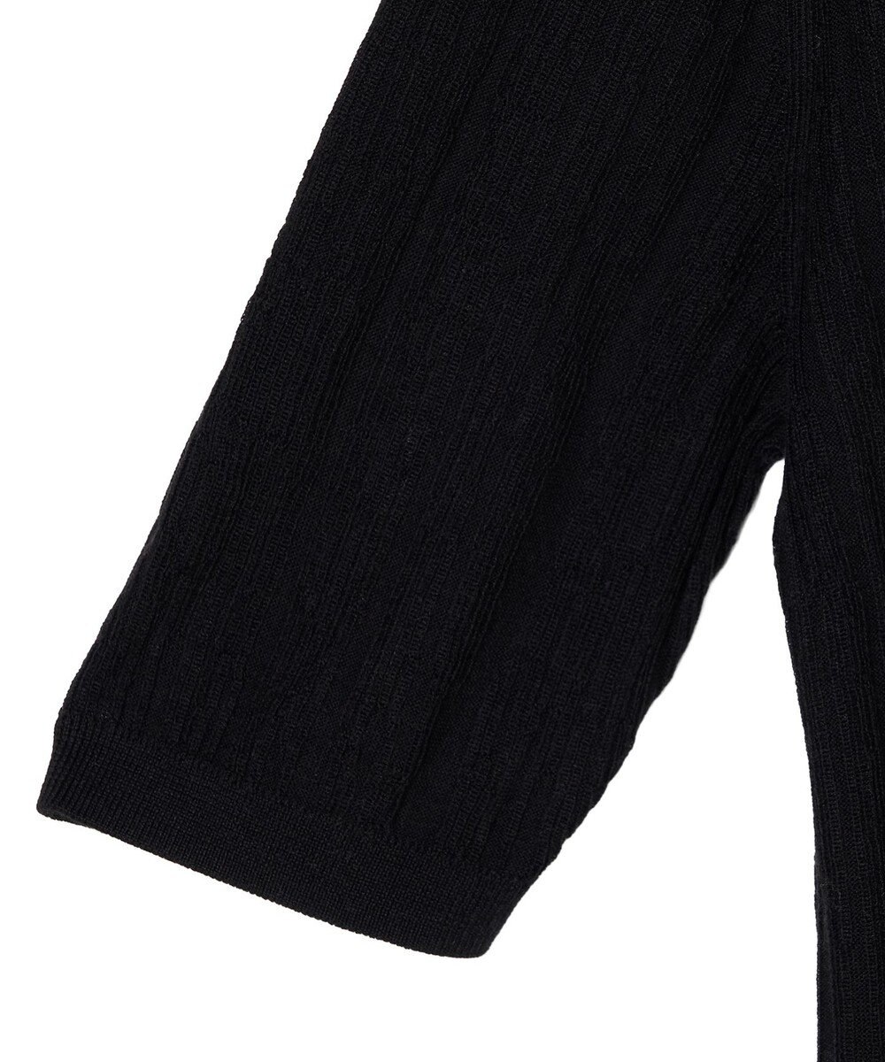 JOSEPH クリンクルリブ　カーディガン 