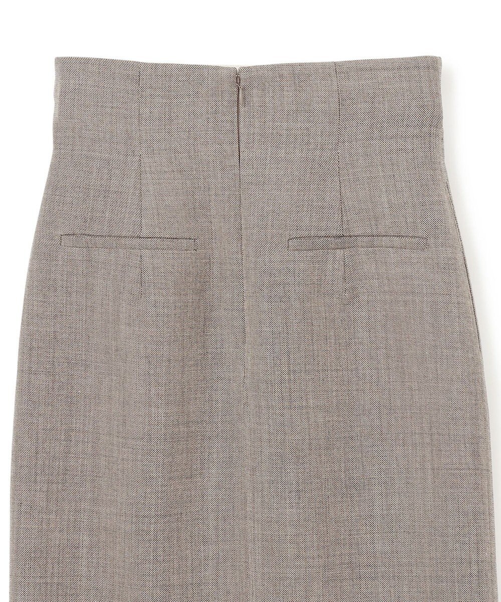 BEIGE， GRANET / ウールリバーIラインスカート 