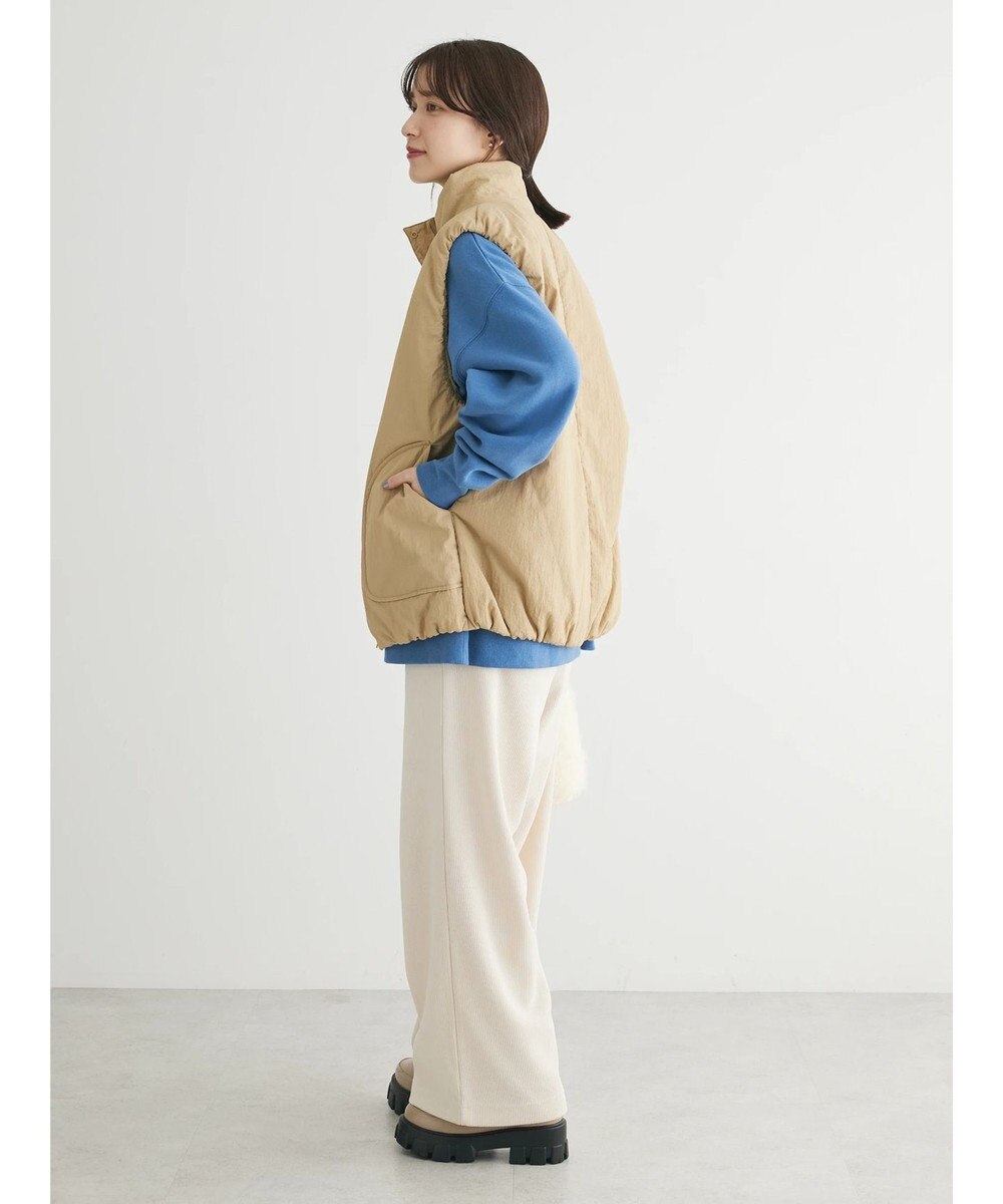 Green Parks 中わたスタンドカラーベスト 