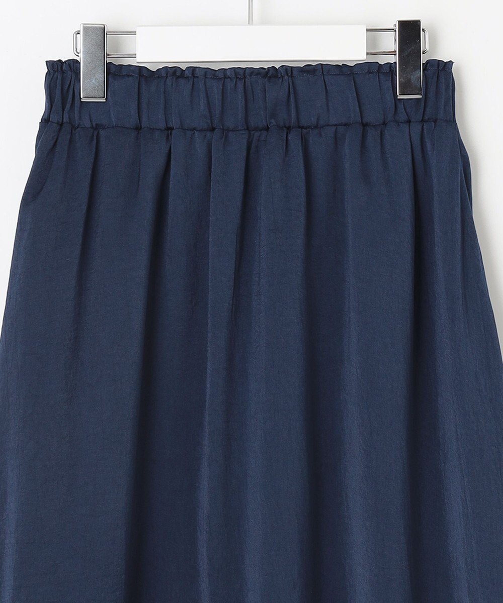Feroux サテンギャザー スカート 