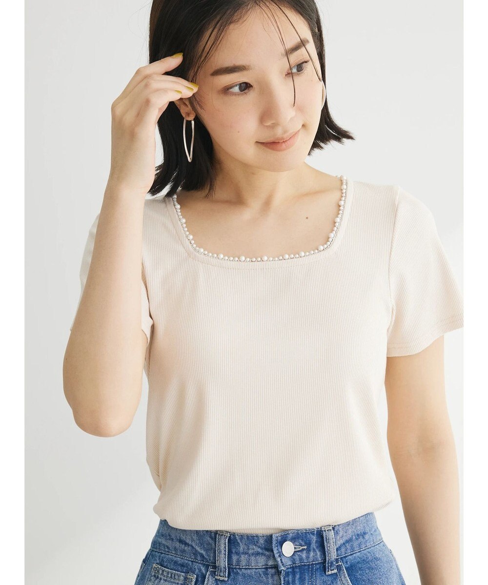 Green Parks ・ＳＵＧＡＲ　ＳＰＯＯＮ　パールスクエアプルオーバー 