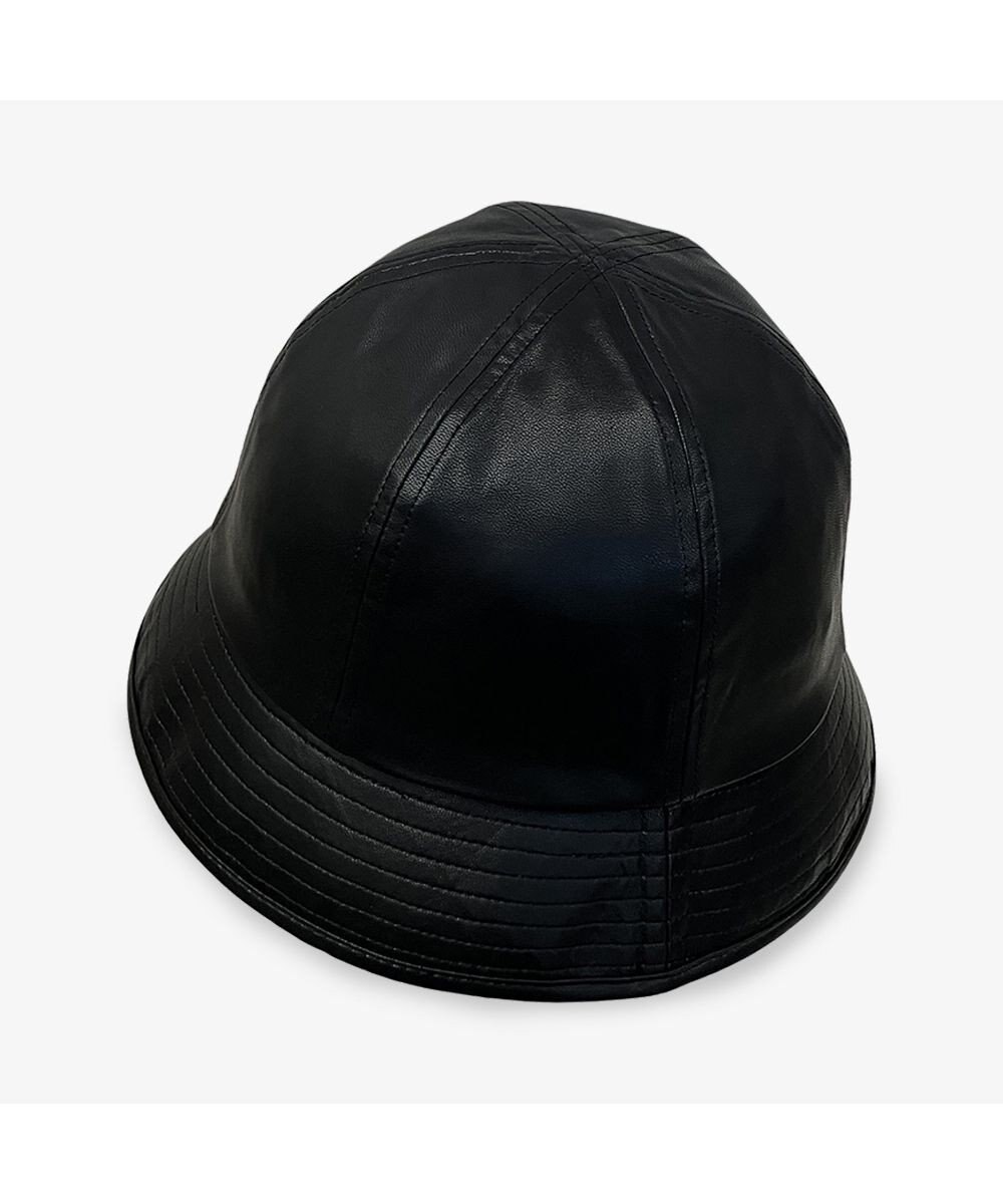 林八百吉商店 un chapeau エコレザーメトロハット 