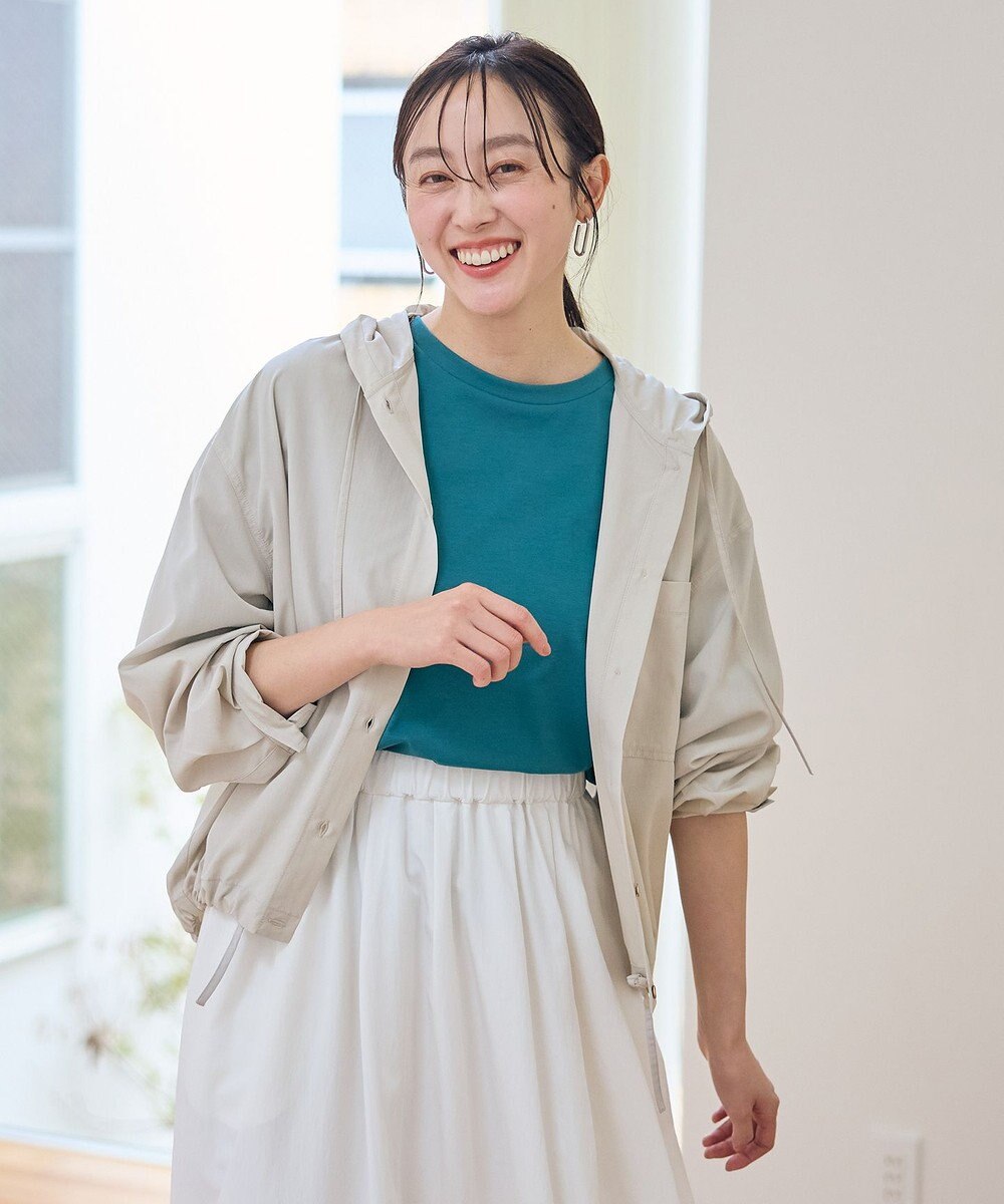 ANY L 撥水フーデットシャツ 