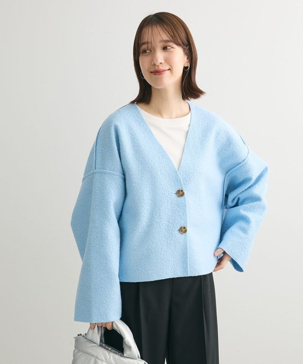 Green Parks リバーシブルカーディガン 