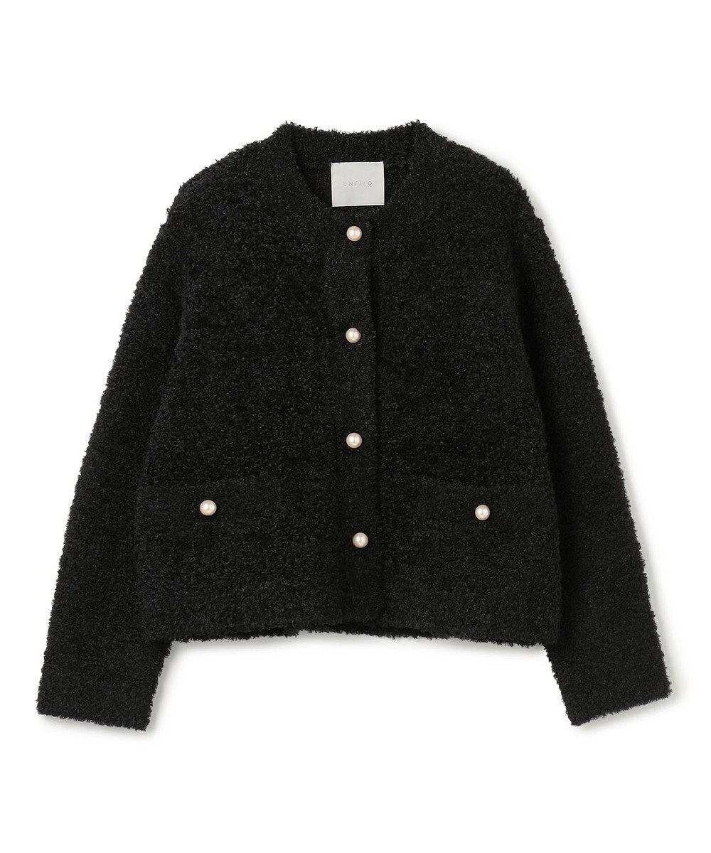 UNFILO 【STORY×UNFILO】シャギーニット カーディガン 
