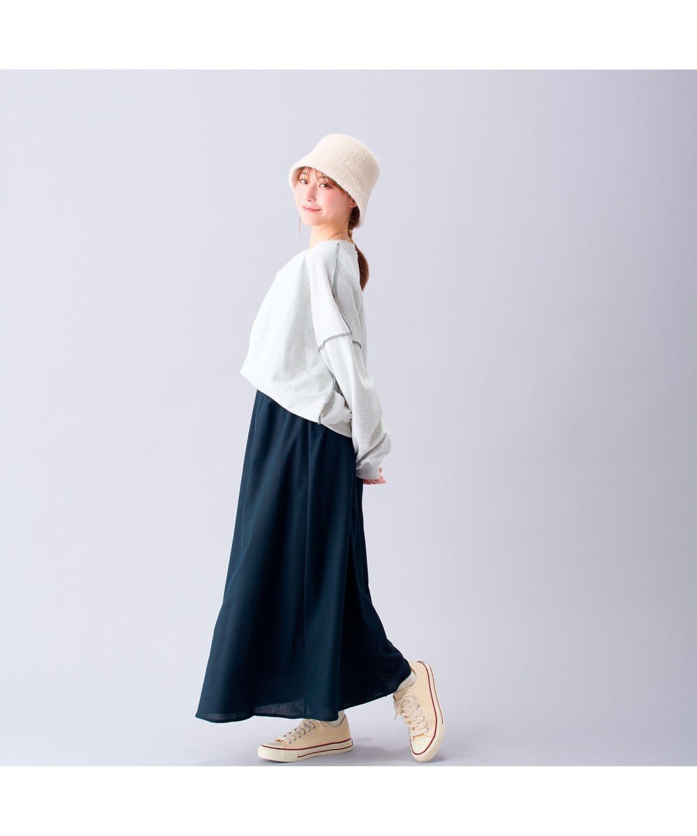 MOONBAT 【洗える】estaa アンゴラ風バケットハット 