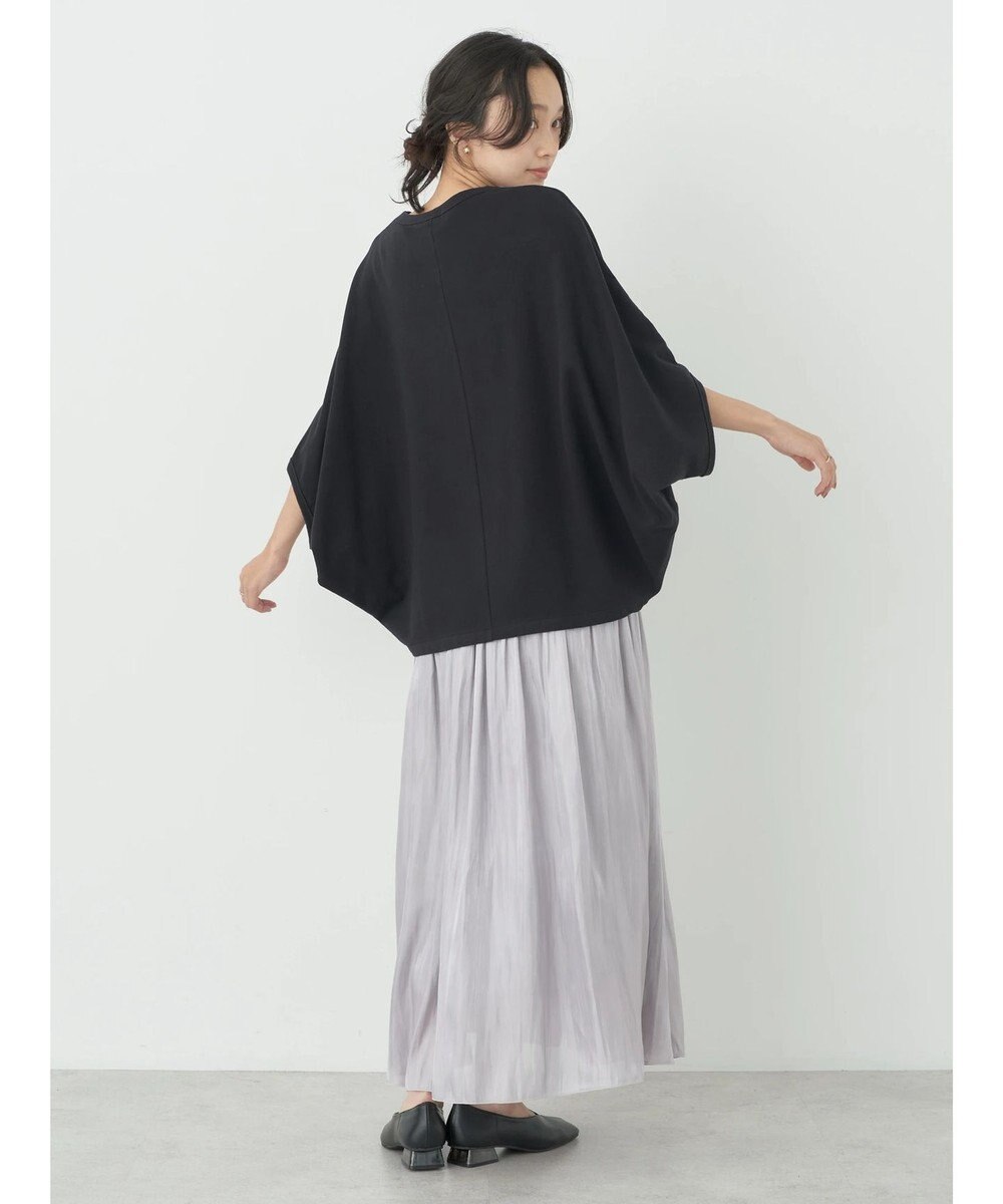 earth music&ecology シャイニーギャザースカート 