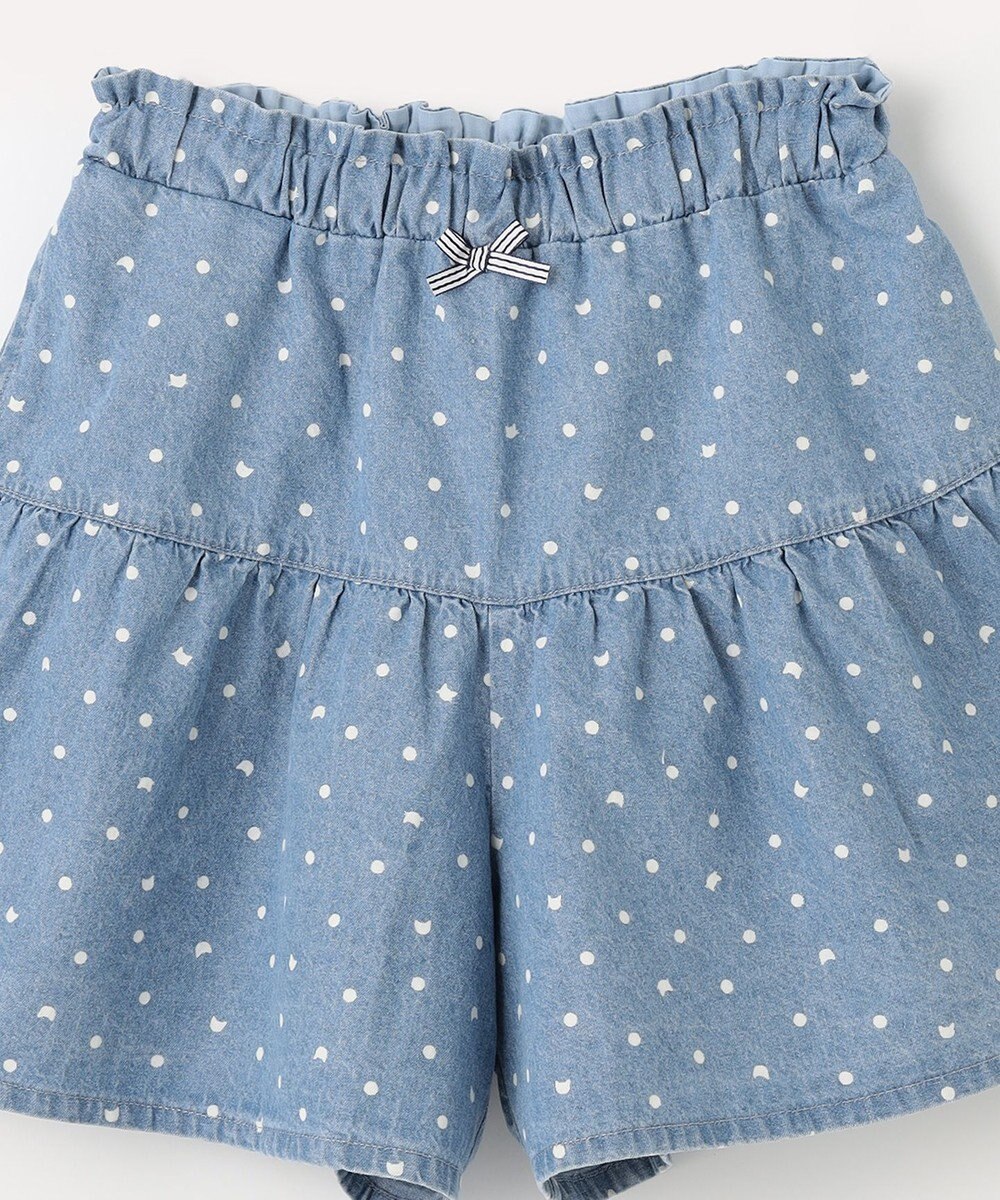 ANY KIDS 総柄フリル キュロット 