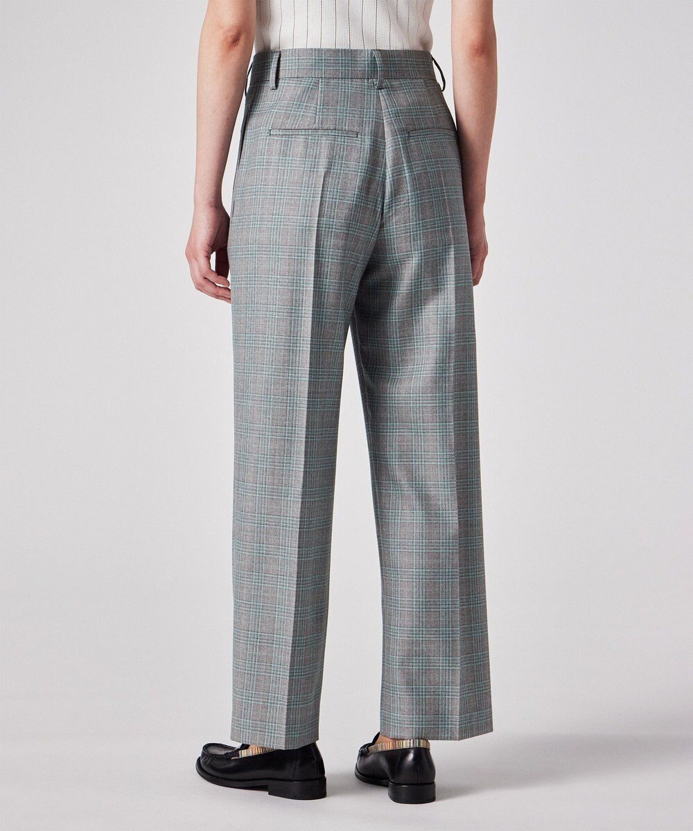 Paul Smith オーバーウィンドウペーン ワイドパンツ 