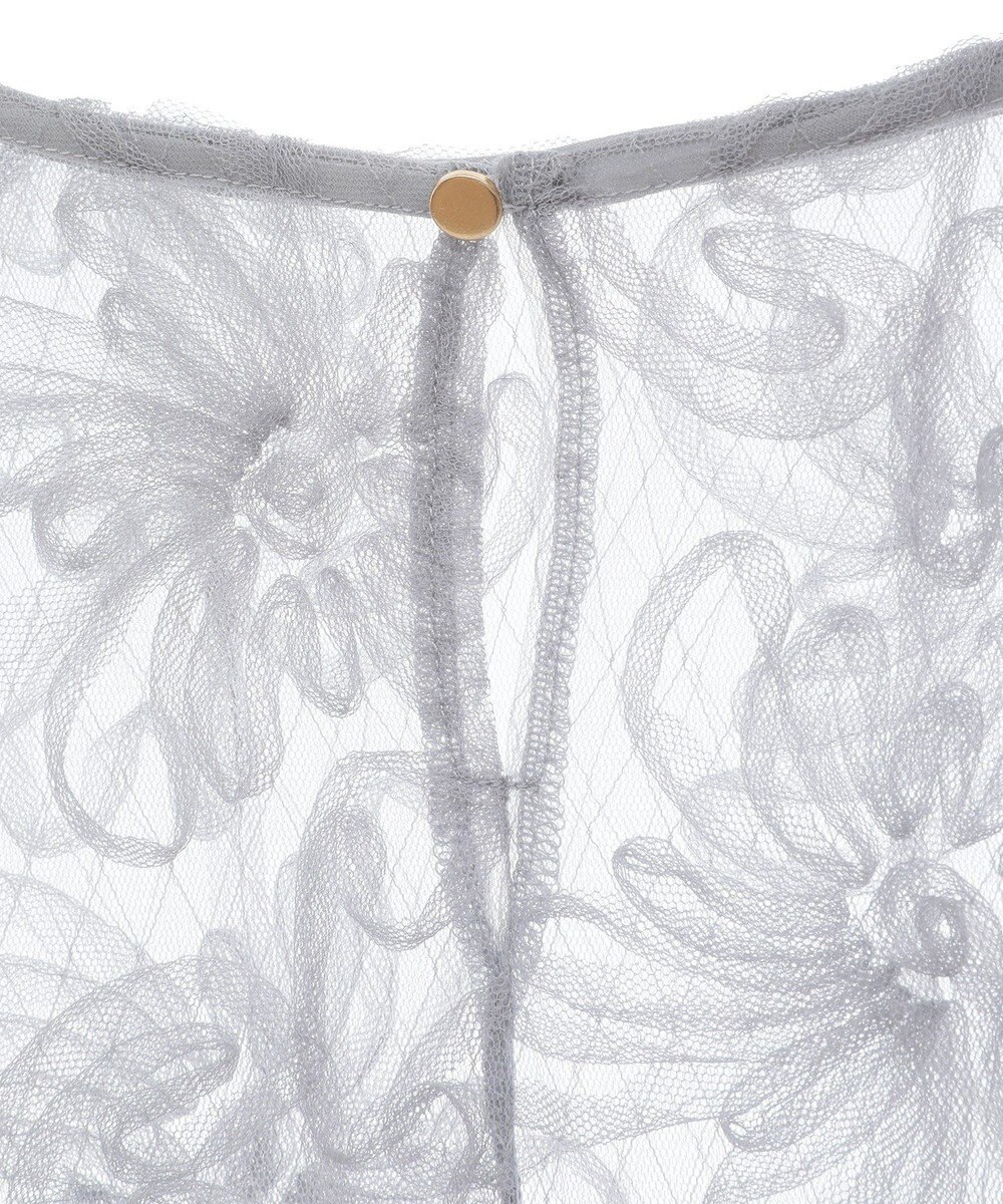 Green Parks チュールレイヤードブラウス 