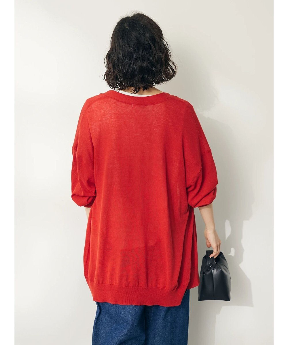 CRAFT STANDARD BOUTIQUE 強撚綿ニットカーディガン 