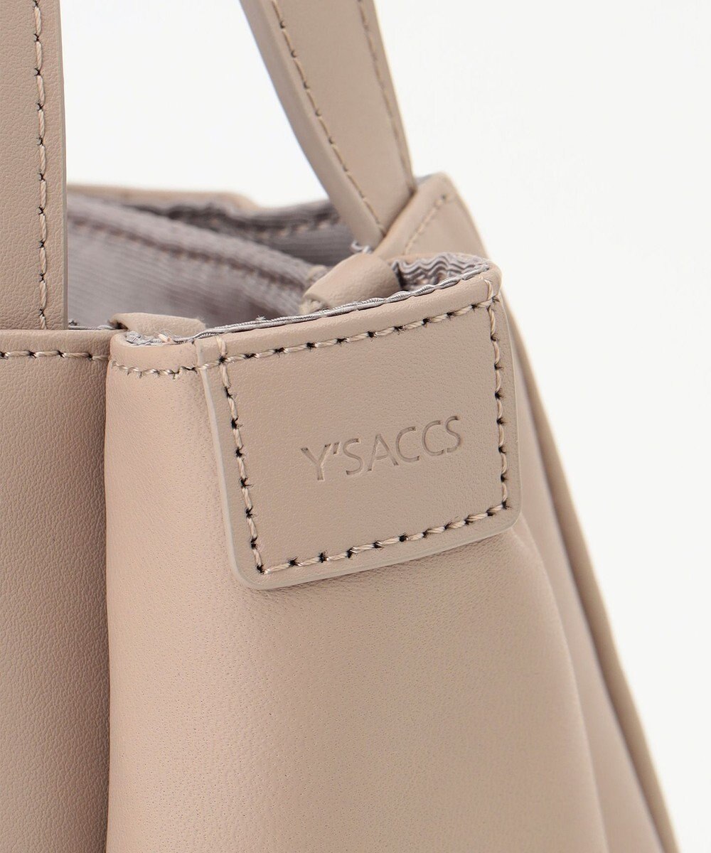 Y'SACCS イタリアンシープ 2wayラウンドトート 