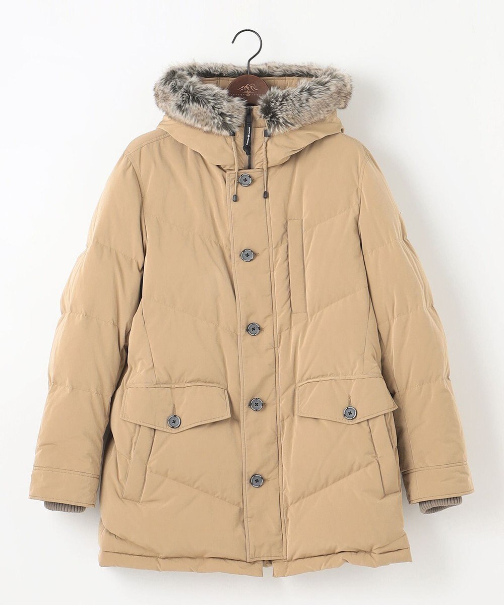 JOSEPH ABBOUD MOUNTAIN 【ECO撥水/ECOファー/9ポケット/ユニセックス】ＰＥ／ＮＹピーチダウン コート 