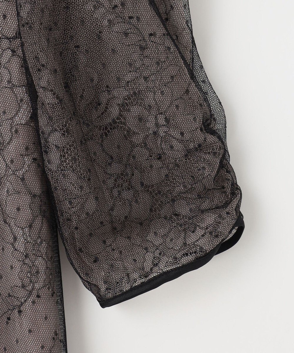 ANY SIS 【洗える】 ドットチュールレース ドレス 