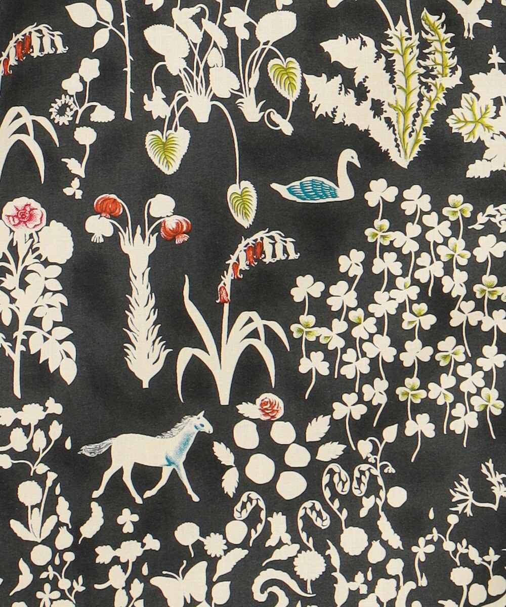 JOSEPH ABBOUD 【新作・英国・リバティ社】リバティタナローンプリント 半袖シャツ 