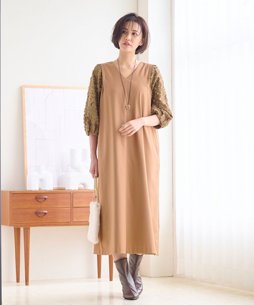 自由区 YONEZAWAレーシージャガード  ワンピース 