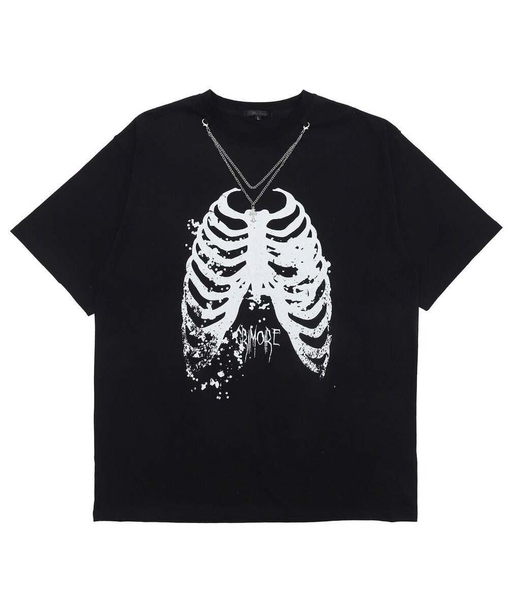 WEGO アクセ付きハードグラフィックT（SS） 