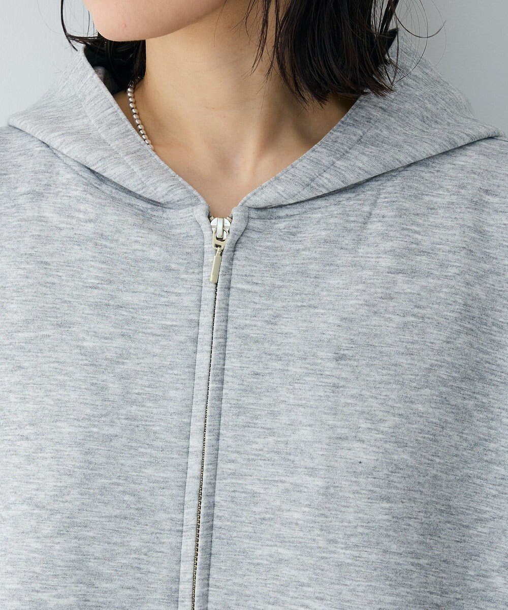 Green Parks ダブルＺＩＰ裾ドロストパーカー 