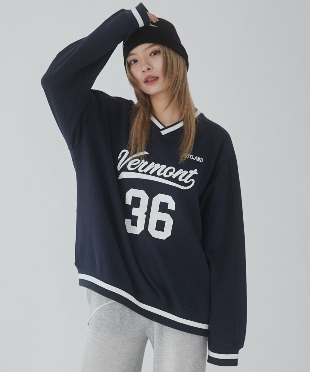 WEGO 【ユニセックス着用ITEM】ナンバリングプルオーバー 