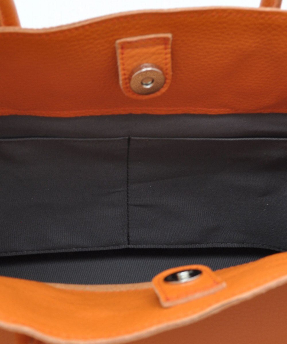 blancle シュリンクレザー ワイドボストン 