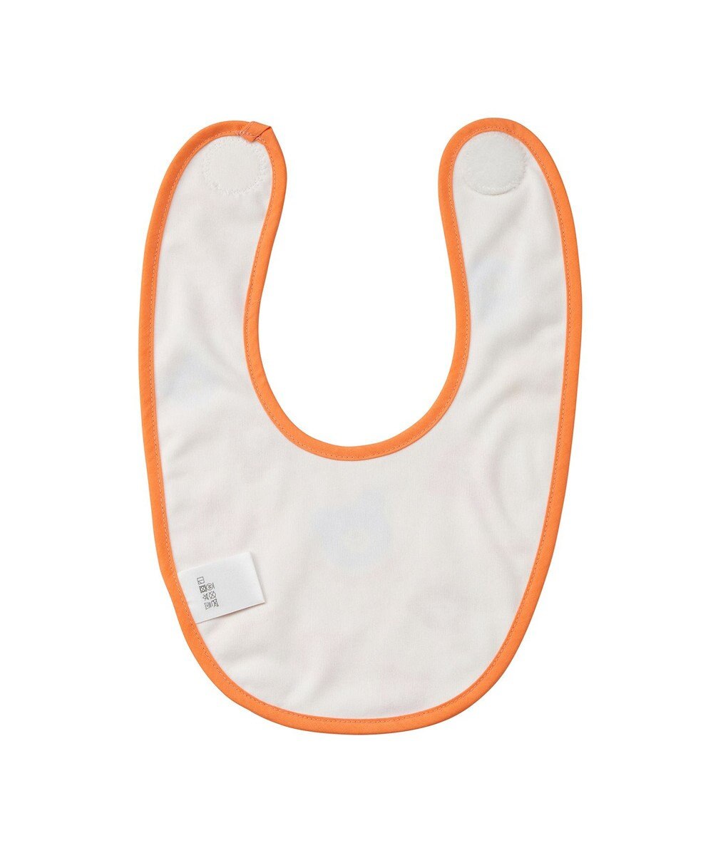 MIKI HOUSE HOT BISCUITS カラフルビーンズ 総柄スタイ はっ水 