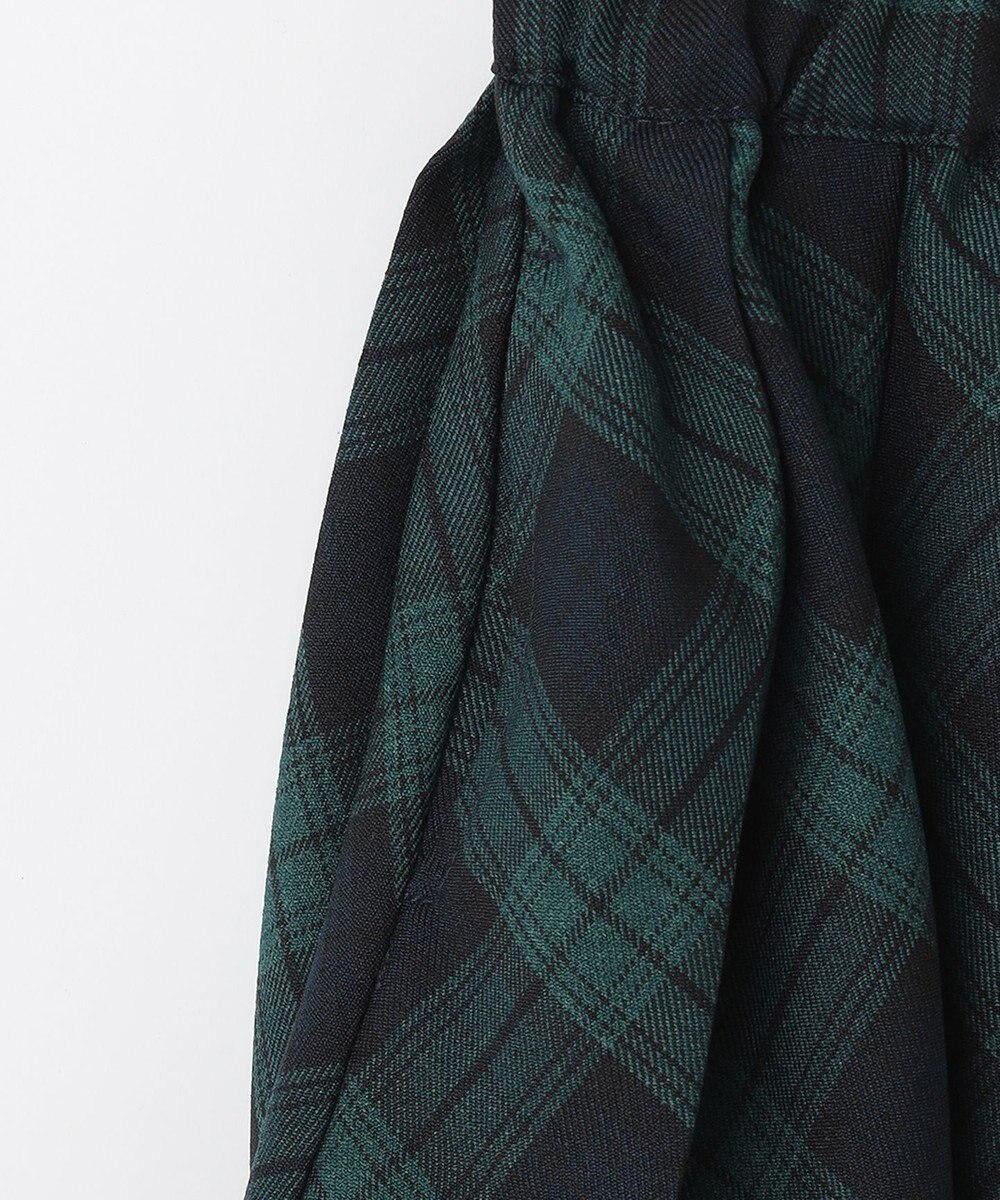 ANY KIDS チェックプリーツスカート 