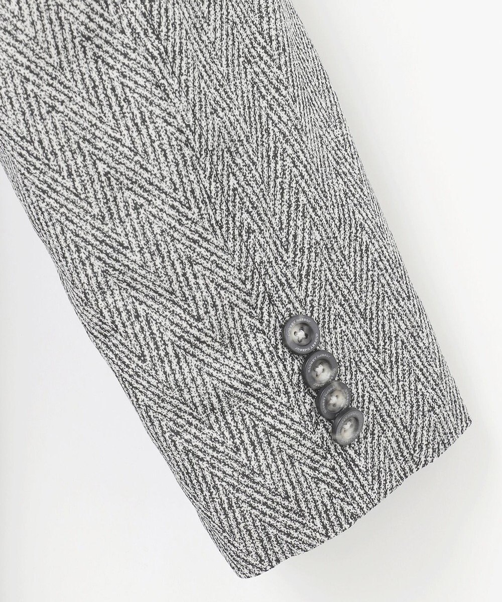 JOSEPH ABBOUD 【撥水/ダウン/ライナー取り外し可能】インターレースヘリンボン コート 