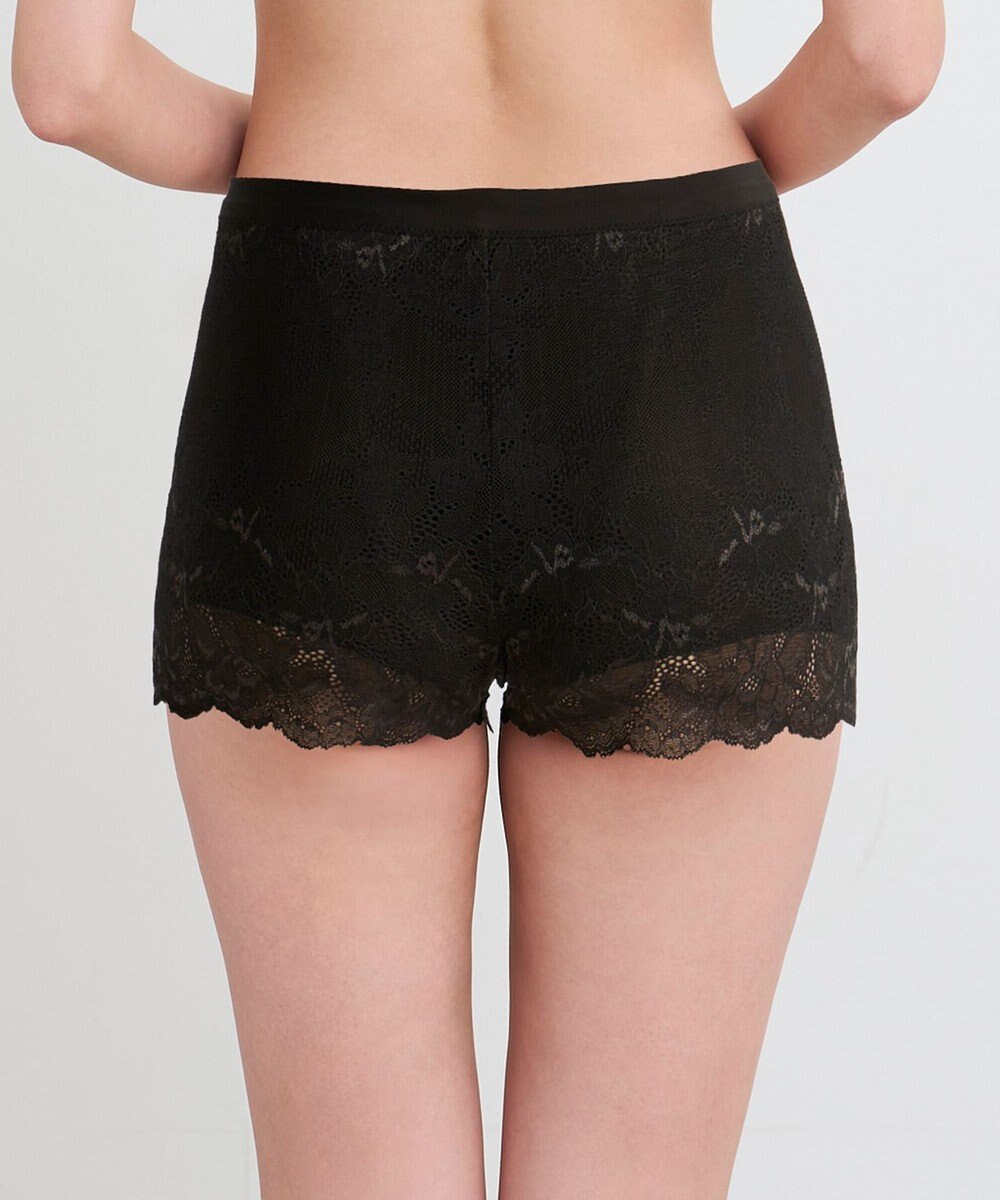 WACOAL オーバーパンツ ショート丈 ヒップアップで脚長シルエット ウエスト部分をすっきり見せる 一枚ばき可能 重ねばきにもおすすめ レディース GRC630 /ワコール 