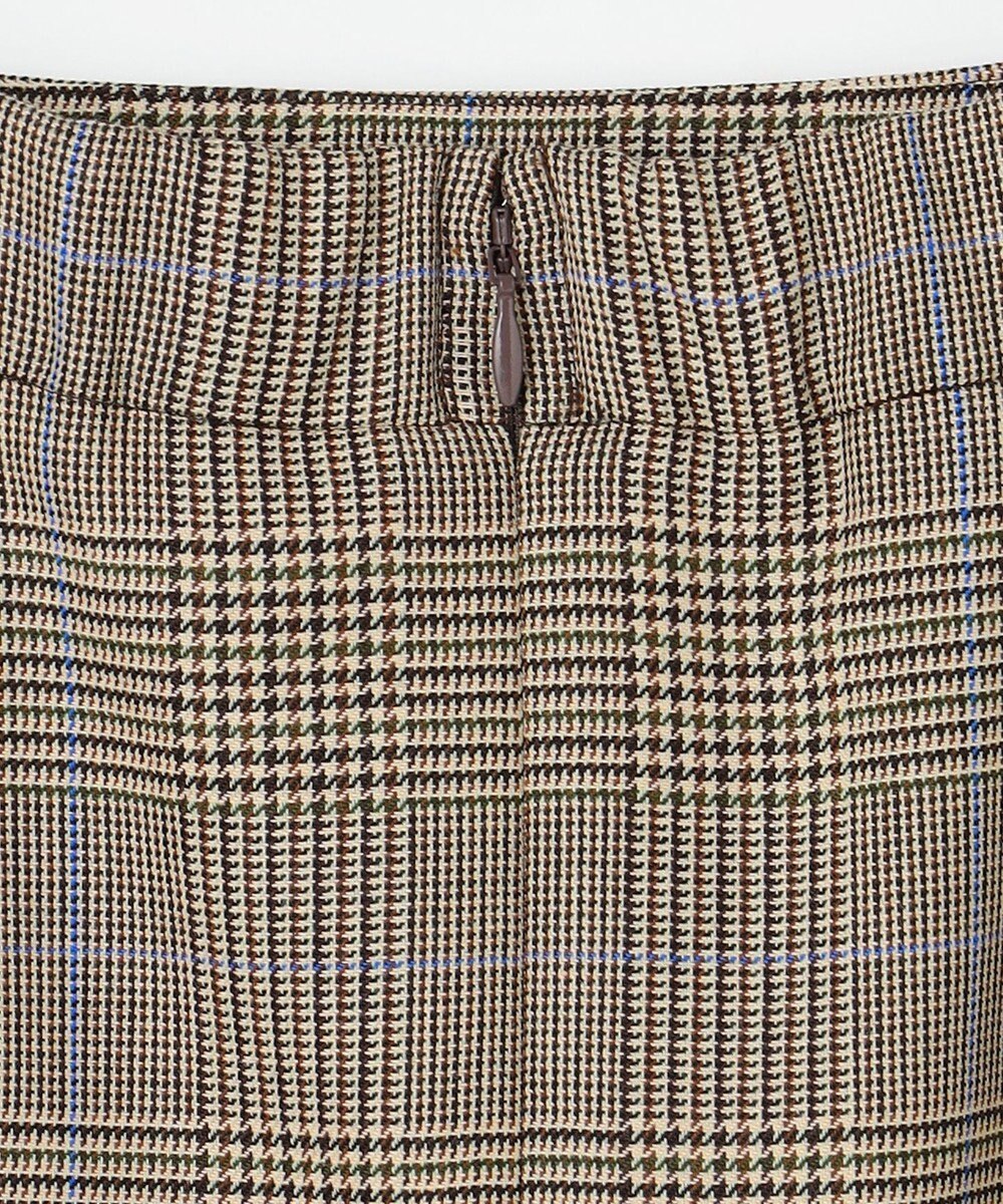 J.PRESS LADIES L モナベールツイル チェック フレア スカート 