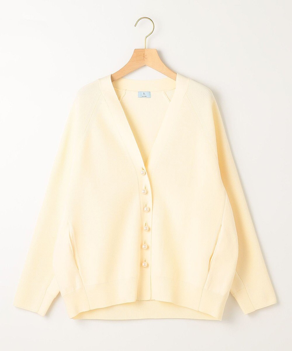 組曲 L 【人気商品が春カラーで登場！】スポンディッシュニット カーディガン 