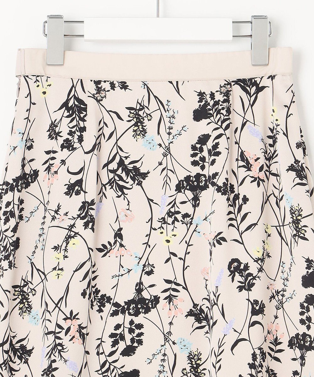 自由区 【洗える・XSサイズあり】ハーバルフロープリント スカート 