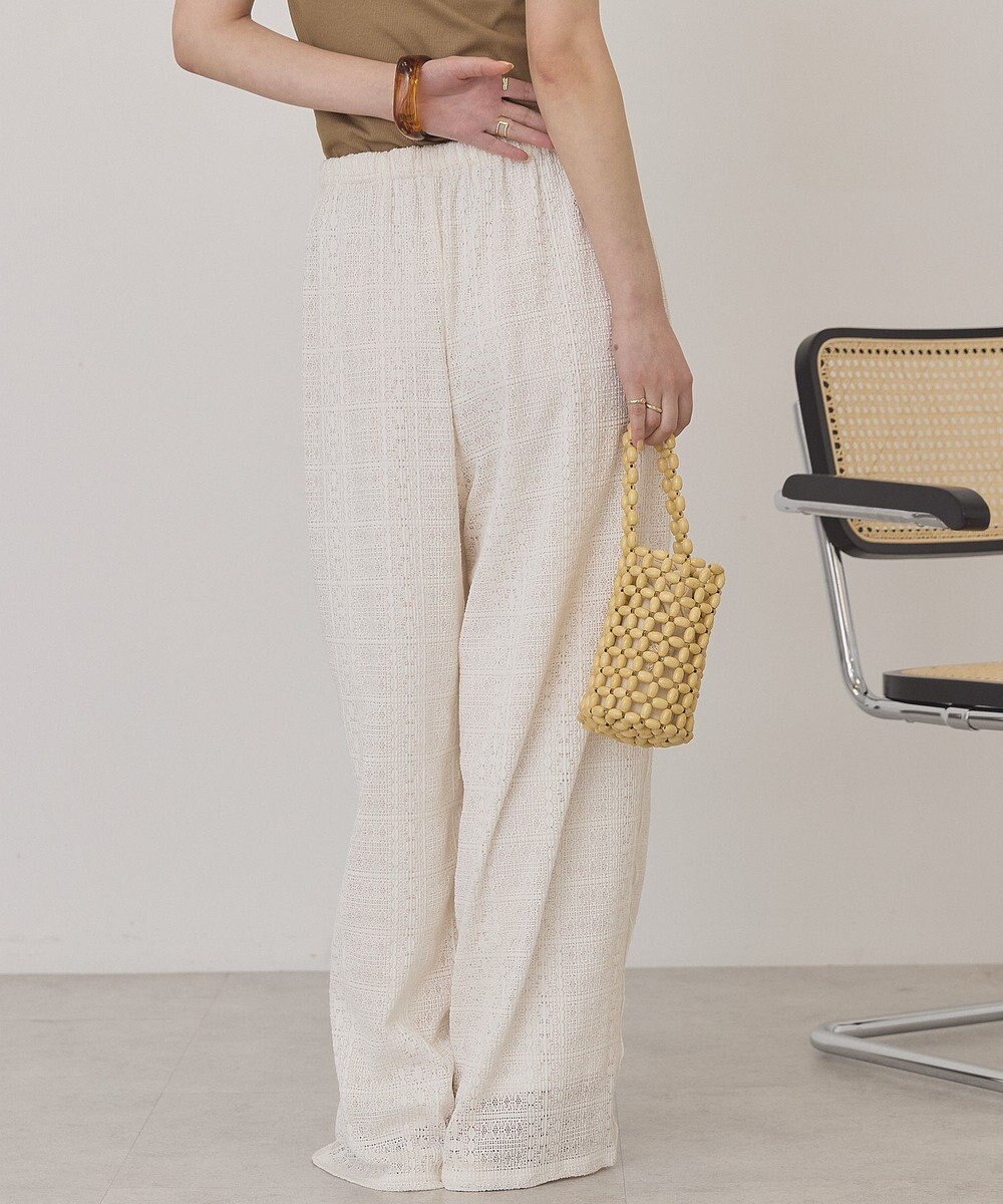 AMERICAN HOLIC サイドメローレースパンツ 