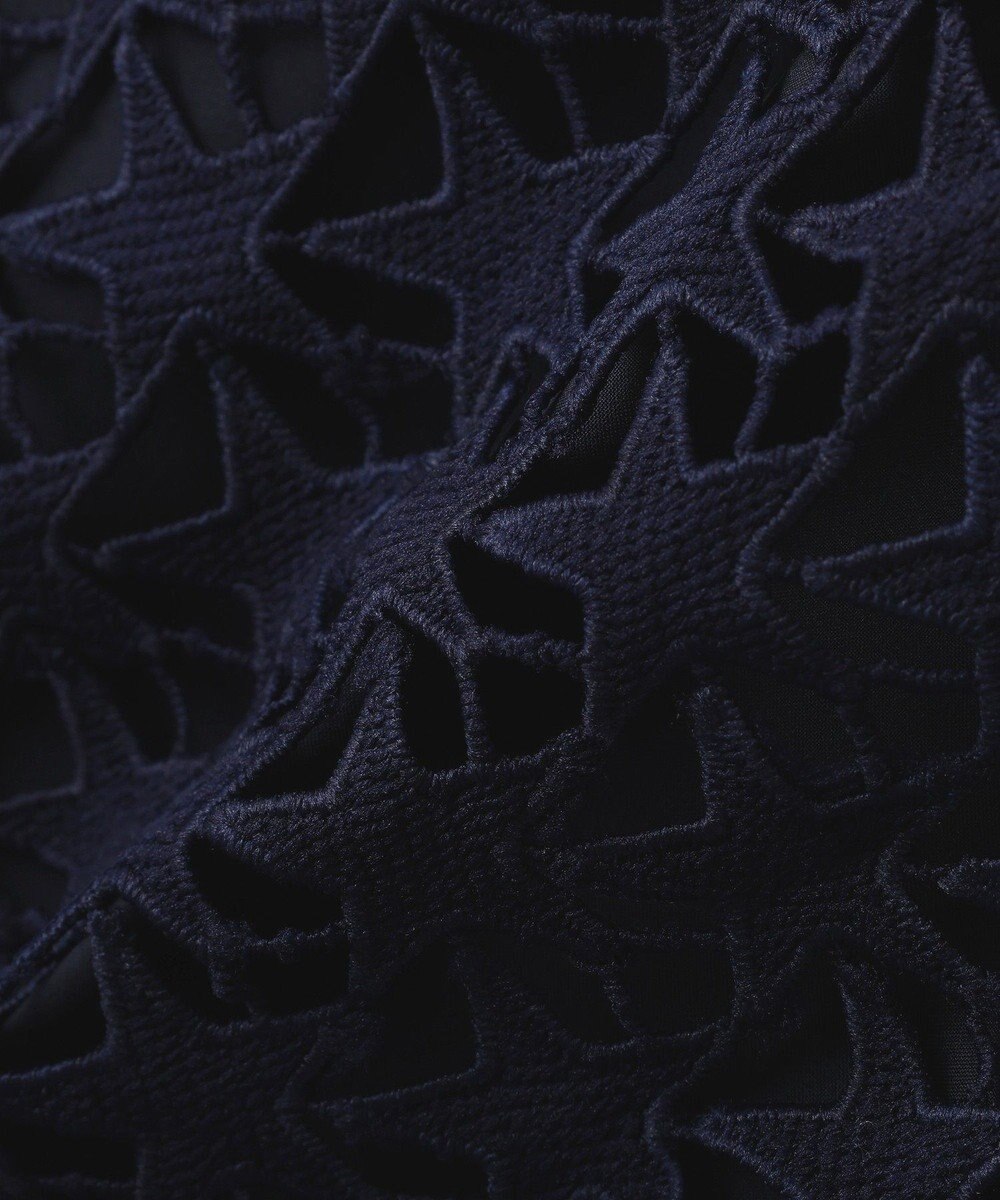 YECCA VECCA レースMIXレイヤードデザインシャツ 