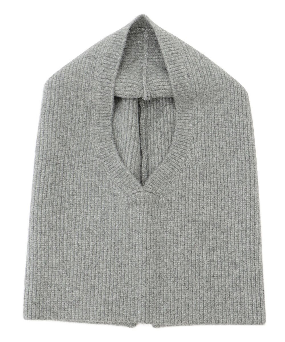 UNFILO 【洗える】ふわふわニット バラクラバ 