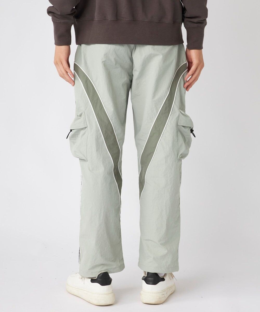 OP／FILA 【Kappa】ワイドシルエット バンダトラックパンツ 