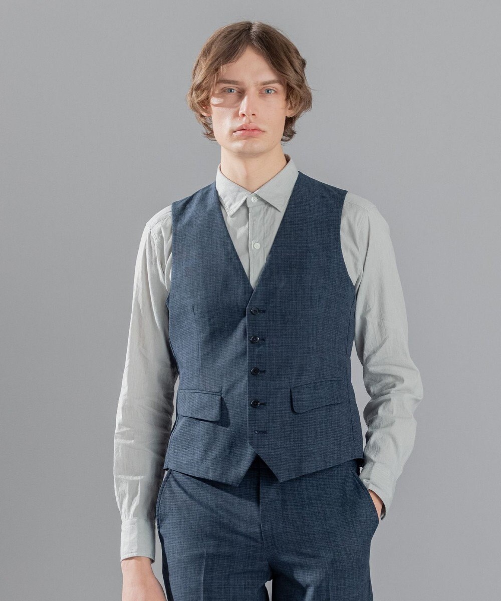 JOSEPH HOMME <3ピース対応> クールドッツストレッチ ジレ 