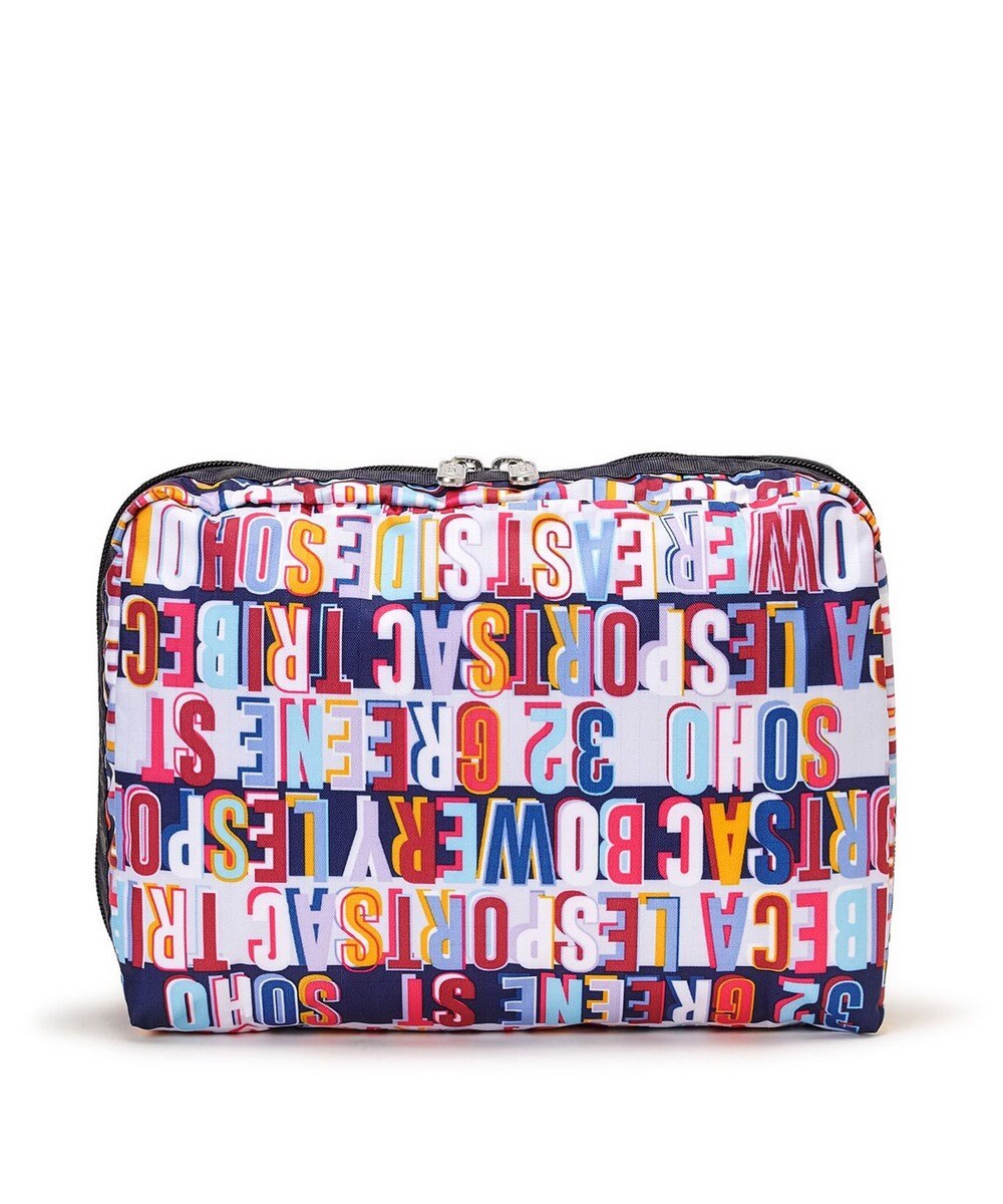 LeSportsac EXTRA LARGE RECTANGULAR COSMETIC/ダウンタウンNYC 