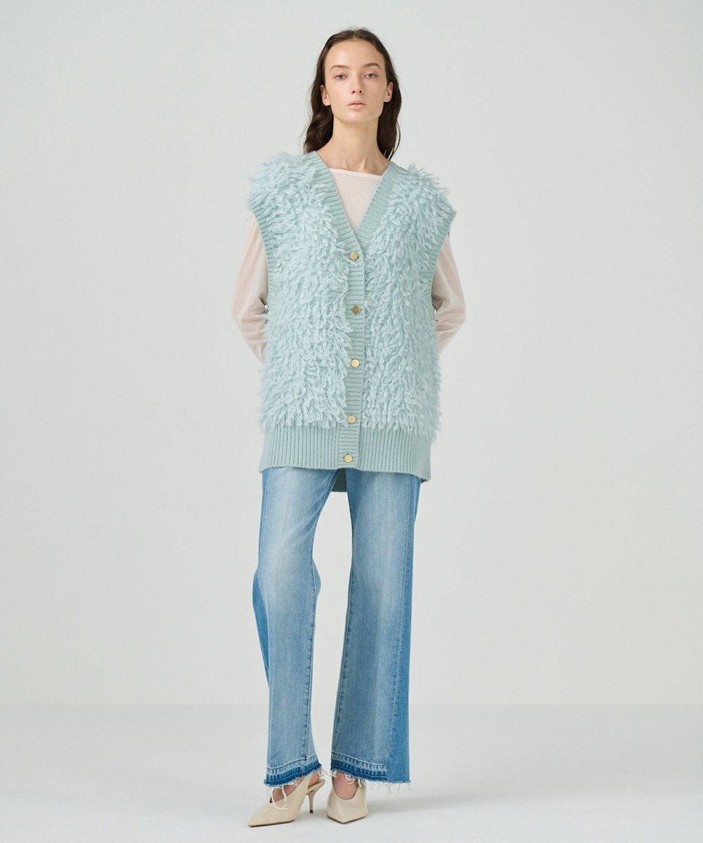 GRACE CONTINENTAL ループニットベスト 