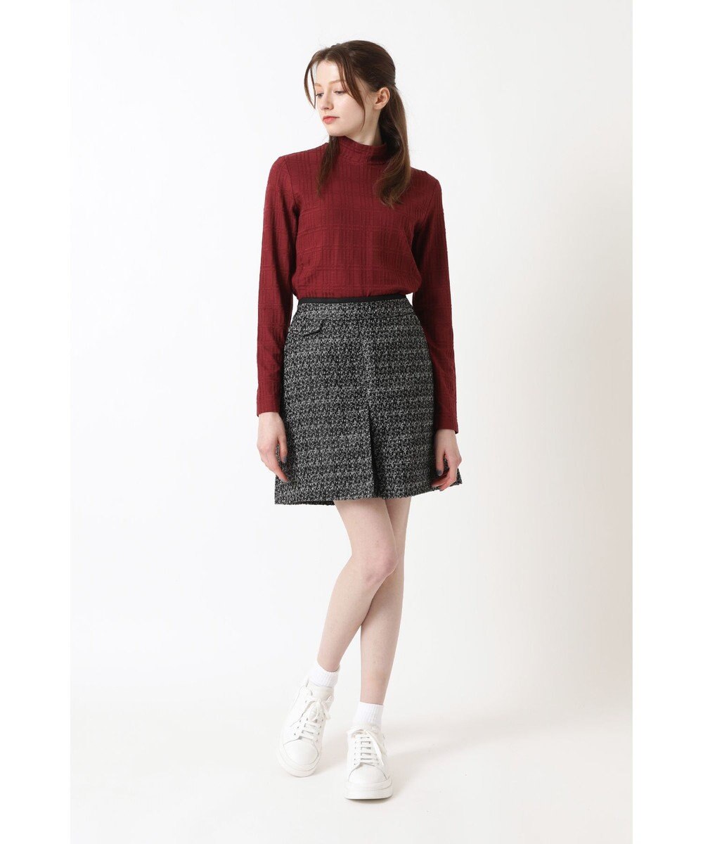 DAKS 【DAKS GOLF】ツイードキュロットパンツ 